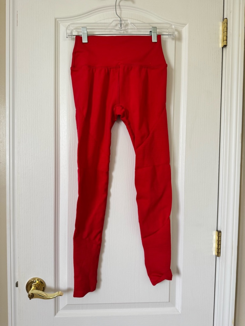 Alphalete Red Leggings Women’s Size Medium Athletic Workout Pants